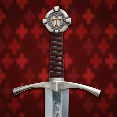 The Accolade Sword of the Knights Templar - Handmade Medieval Sword, Collection - Image 1 of 4