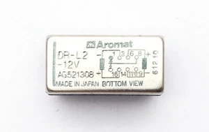 Relé de alta fiabilidad de enganche de bobina aromática DR-L2-12V 12 VDC - Imagen 1 de 5