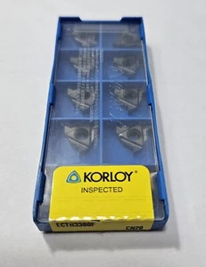 KORLOY ETCR330F(ER16 3.00 ISO) CN20 Thread Cermet inserts 10pcs - Picture 1 of 3