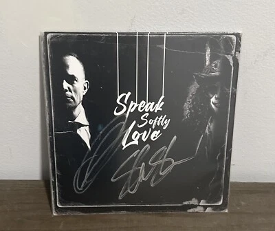 Mark Tremonti & Slash Speak Softly Love 7 Inch Vinyl With Autographed Card - Image 1 of 3