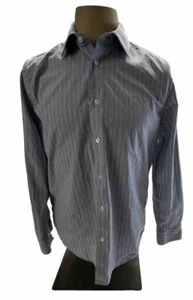 Report Collection Performance Stretch Fit Button Shirt Men's Medium 15 1/2 33-34 - Picture 1 of 15