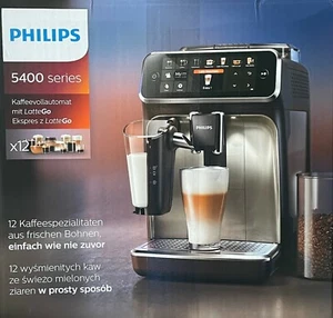 Philips EP5447/90 Kaffeevollautomat, 12 Kaffeespezialitäten, LatteGo - NEUWARE - Bild 1 von 3
