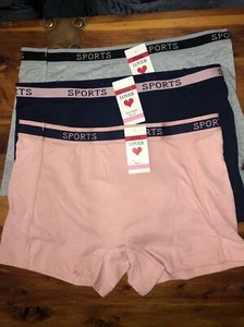 NWT-Women’s Boy-short Underwear S (3 Pair) - Picture 1 of 8