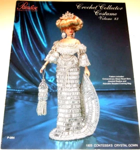 Paradise Publications Crochet Volume 83 - 1905 - Contessa's Crystal Gown - Picture 1 of 5