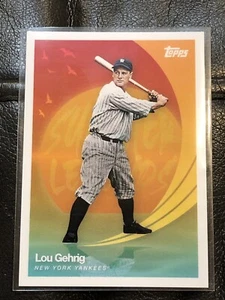 Lou Gehrig 2020 Topps On Demand Summer Blockbuster Legends Chase Card #9L SP /77 - Picture 1 of 2