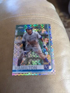 Billy Hamilton 2019 Topps Chrome #142 X-Fractor Royals REFRACTOR  - Picture 1 of 2