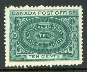 Canada 1898 Special Delivery 10¢ First Printing Scott # E1 Mint Y475 - Picture 1 of 2
