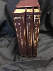 The New Webster's Handy Desk Reference Library Three Volume Set 1993 HC - Picture 1 of 8