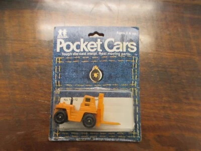 Carretilla elevadora Toyota TOMY Pocket Cars #182-12 de colección Foto 1 de 2