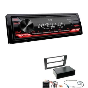 JVC KD-X282DBT Auto Radio Bluetooth DAB+ USB für Audi A4 2002-2009 Bose - Bild 1 von 5