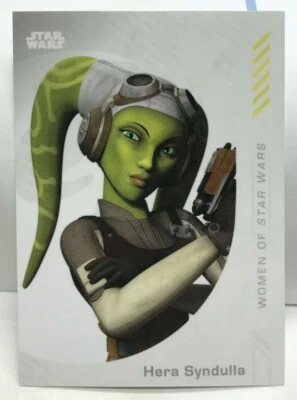 Hera Syndulla - Rebels 2019 Topps On Demand Women of Star Wars #7 - SP /700 - Image 1 of 2