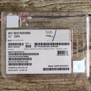 Unidad de estado sólido Intel SSD 3,84 TB P5510 DC NVME U.2 2,5" SSDPF2KX038TZ01 - Imagen 1 de 10