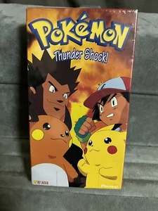 Pokemon Vol. 5: Thunder Shock (VHS, 1999, Dubbed) PREOWNED VHS TAPE - Imagen 1 de 3