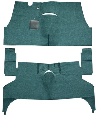 Oldsmobile Super 88 Holiday 1955-1956 4 puertas techo rígido kit de alfombra de repuesto Foto 1 de 3