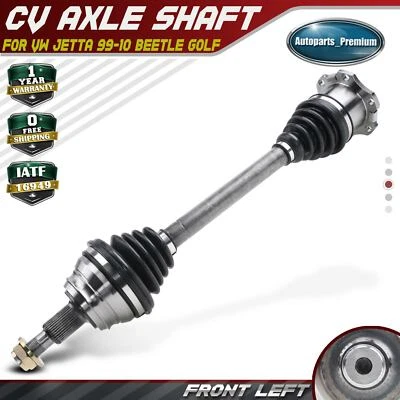 前左 CV 轴总成适用于奥迪 TT 大众甲壳虫高尔夫捷达 1998 - 2010 — 第 1/4 张图片