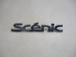 Renault Scenic 1 96-03 Emblem Modellzeichen Monogram "Scénic" NEU original - Picture 1 of 10
