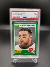 2013 Panini Score #431 Travis Kelce Rookie Card PSA 9 MINT