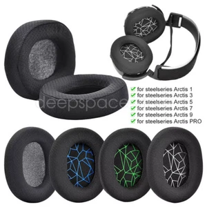 Replacement Ear Pads Headband for SteelSeries Arctis 1,3,5,7 & Pro Headphone - Picture 1 of 30