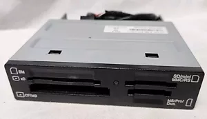 3.5" USB Front Memory Card R-680-070-215A-7 CARD READER 4 CARD SLOTS - W/ CABLE - Picture 1 of 3