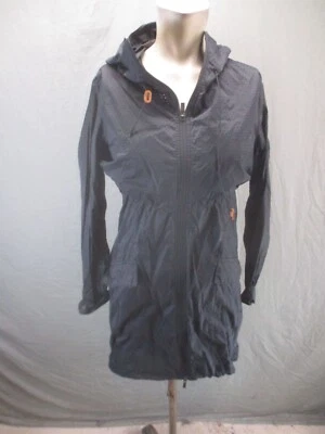 Gabardina transpirable Columbia talla S para mujer negra de nailon con cremallera completa bolsillo capucha 187 Foto 1 de 4