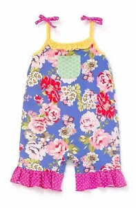 Matilda Jane SUMMER ADVENTURE Romper Size 18-24 Months Girl New In Bag Floral - Picture 1 of 3