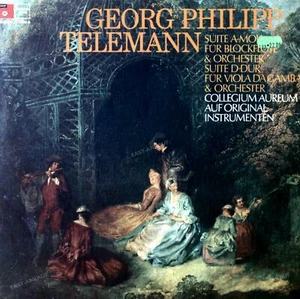 Telemann, Collegium Aureum - Suite D-Dur Für Viola Da Gamba & Orchester LP . - Picture 1 of 1