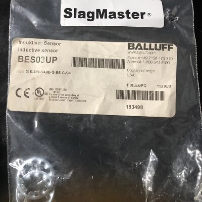 Balluff BES 516-329-SA96-G-E5-C-S4 Inductive Proximity Sensor 10-30VDC (S9) - Image 1 of 2