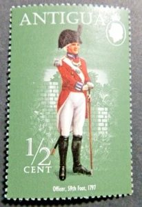 ANTIGUA 1974 SG380 ½c. MILITARY UNIFORMS (4TH SERIES) - MNH - Picture 1 of 1