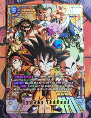 Son Goku : Childhood FB06-119 Super Alternate Art	Dragon Ball Card Rivals Clash - Image 1 of 4