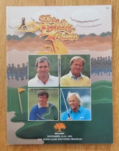 1990 THE SKINS GAME Indian Wells Golf Resort Program CURTIS STRANGE GREG NORMAN - Picture 1 of 1