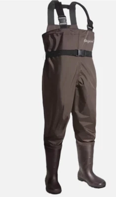 Oxyvan Waders With Boots Waterproof Lightweight Fishing Unisex Men's Size 9/42 - Image 1 of 4