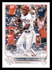 2022 Topps Alcides Escobar #116  Washington Nationals