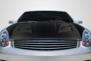 Carbon Creations Geo6ix DriTech AM-S Hood - 1 Piece for 2003-2007 G Coupe G35 - Picture 1 of 1