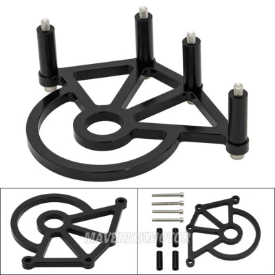 Sprocket Cover Black For Triumph Bonneville T100 SE Thruxton Scrambler Thruxton - Image 1 of 4