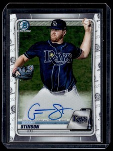 2019 Bowman Chrome Autograph Graeme Stinson Auto Tampa Bay Rays #CPA-GST
