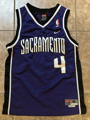 Sacramento Kings Chris Webber Nike Youth Kids Jersey Sz Medium +2 Stitched - Image 1 of 4