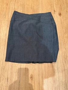 Ladies M & S Pencil Skirt Black, Petite Size 16 pre-loved - Picture 1 of 8