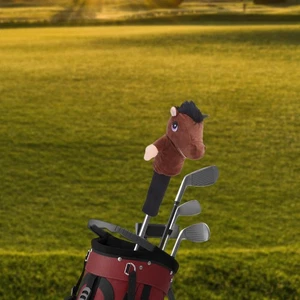 Golf Head Cover Horse Shape Training Supplies for Men Portable Soft Compact - Picture 1 of 5