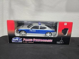 NEW RARE REMOTE CONTROL 1/14 SCALE DODGE CHARGER RC POLICE POLIZEI STREIFENWAGEN - Picture 1 of 12