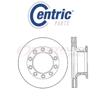 Centric C-TEK Disc Brake Rotor for 1997-1999 Chevrolet P30 4.3L 5.7L 6.5L rw Foto 1 de 4
