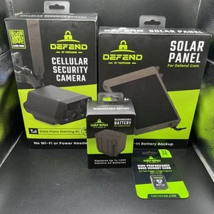 TACTACAM Defend Cellular Überwachungskamera Set, Akku, Solarpanel, Speicherkarte - Bild 1 von 9