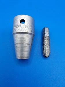 Vintage Apex Tools 1/2" Drive to 5/16" Hex Bit Holder w #4 Phillips, No 855 - Picture 1 of 10
