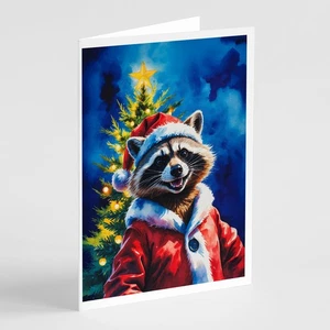 Raccoon Biglietti di Auguri e Buste Natale Confezione da 8 DAC8540GCA7P - Foto 1 di 3