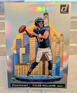 2024 Donruss Caleb Williams Oversized Jumbo Prizm Oversize Downtown #21 - Picture 1 of 2