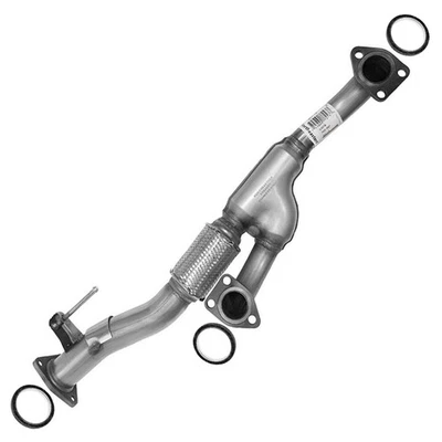 Tubo de escape flexible delantero de acero inoxidable se adapta a: 2004-2008 Acura TL 3,2 L TIPO-S Foto 1 de 4