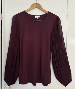 WITCHERY Women’s Pleat Sleeve Top Size S - Unworn - Picture 1 of 5