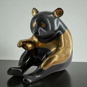 Panda Loet Vanderveen Bronzeskulptur 617/2500 3 3/4" hoch - Bild 1 von 7