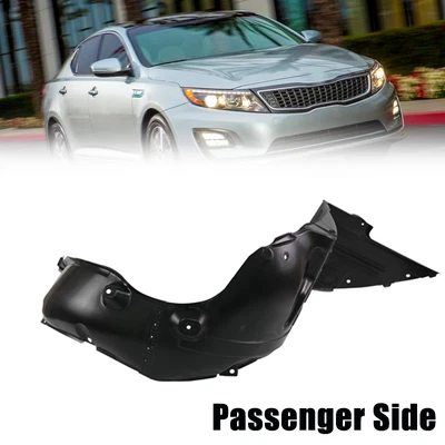 Guardabarros interior del lado del pasajero delantero negro para Kia Optima KI1249132 2014-2015 Foto 1 de 4