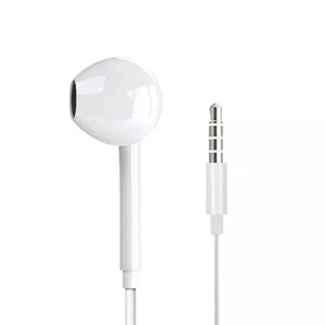 3,5 mm Jack Słuchawki Przewodowe słuchawki douszne Zestaw słuchawkowy z mikrofonem do iPhone'a Samsung Mp3 - Zdjęcie 1 z 6