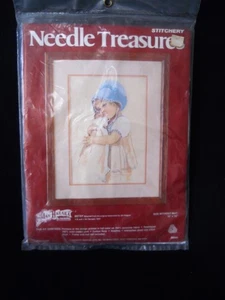 Vintage 1979 Needle Treasure Stitchery Kit / BETSY / NEU versiegelt - Bild 1 von 6
